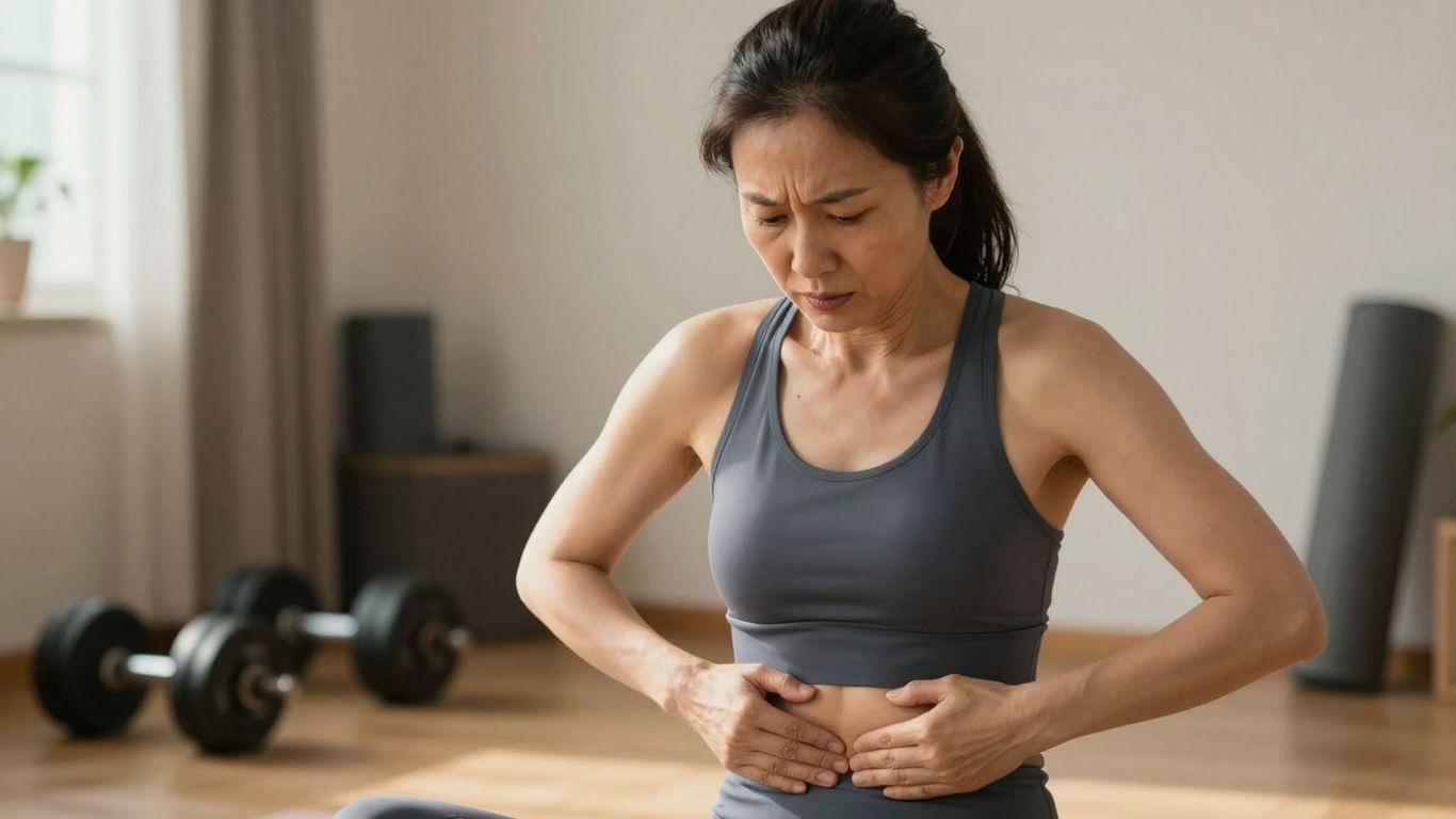 Por qué las mujeres no pueden perder grasa abdominal después de la menopausia